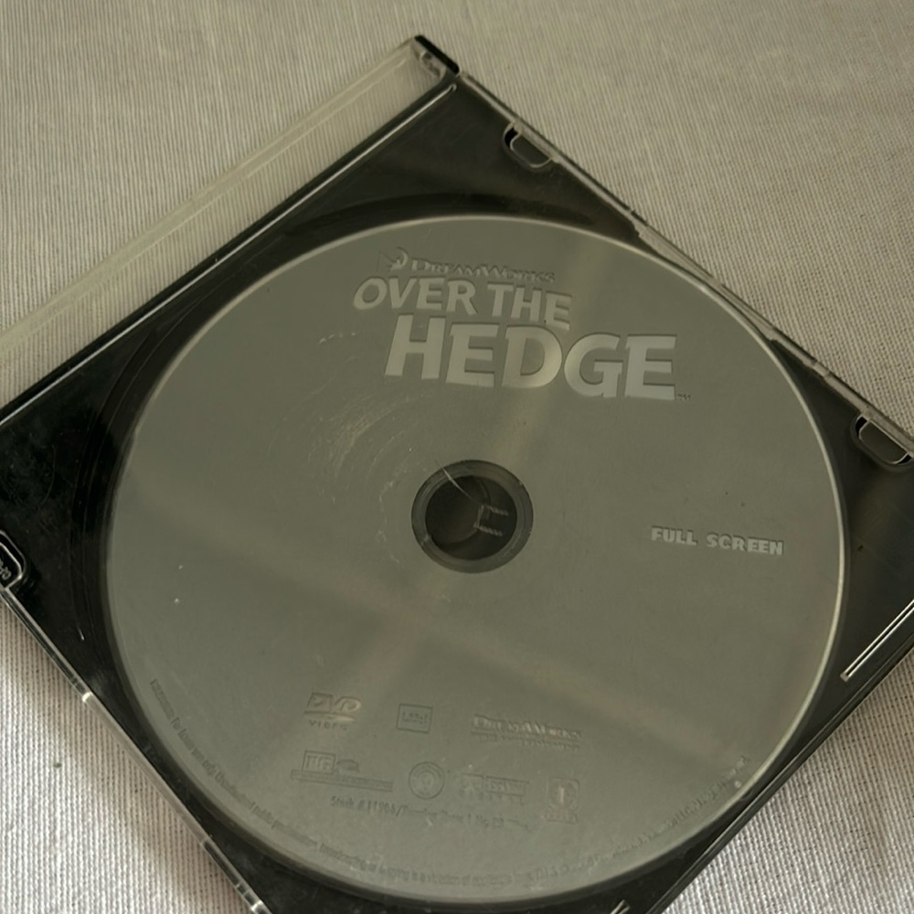 Over the hedge movie dvd